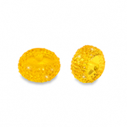 Resin Perlen Rondell 10mm Orange
