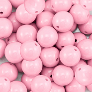 14 mm DQ Acrylperlen Light pink