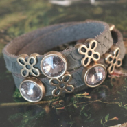 Schmucksets DQ Leder mit Luxus Motiv
