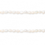 BQ S&uuml;sswasserperlen Nugget 6x4mm Natural white