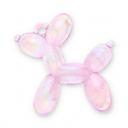 Statement-Anh&auml;nger Ballonhund Lilac purple-AB coating