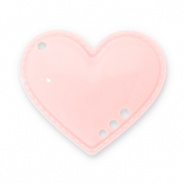 Statement-Anh&auml;nger Herz Light apricot pink