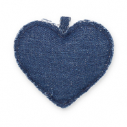 Statement-Anh&auml;nger Herz Denim blue