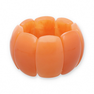 Resin-Armb&auml;nder Flame orange