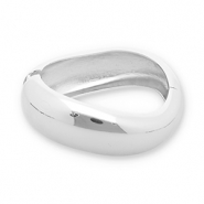 Metallarmb&auml;nder Silver