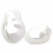 Imitationsperlen White
