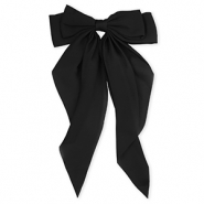 Haarschmuck Haarspange mit Schleife Black