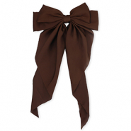 Haarschmuck Haarspange mit Schleife Dark brown
