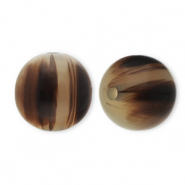 Resin Perlen 14mm Sand beige-brown