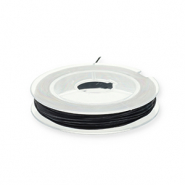 Elastik Schmuckdraht 0.8mm Black