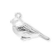 Stainless Steel - Rostfrei Stahl Anh&auml;nger Vogel Silver