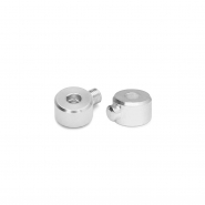 Eco-brass&reg; Metall Zubeh&ouml;r DQ Quetschperlen Tube Antik silber (Nickelfrei)