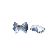 Fashion Facett Perlen Schleife Blue-pearl shine coating