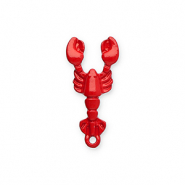 Metall Anh&auml;nger Krebs Red