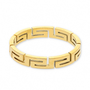 Ringe aus Stainless Steel - Rostfreiem Stahl Gold