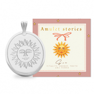 BY31&reg; Stainless Steel - Rostfrei Stahl Anh&auml;nger Sonne Silver