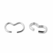 Metall Zubeh&ouml;r DQ Schmuck-Verbinder Antique silver (Nickelfree)