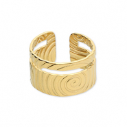 Ringe aus Stainless Steel - Rostfreiem Stahl Gold