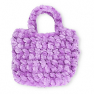 Handgeh&auml;kelte T&auml;schchen Purple