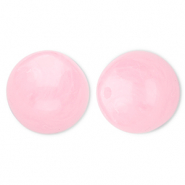 20 mm Acrylperlen Rund Pink-marble