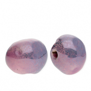 DQ&reg; Griechische Keramik Perlen Lilac purple