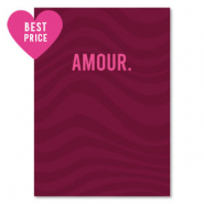 Schmuck Karten "amour" Red