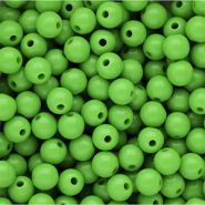8 mm DQ Acrylperlen shiny Vibrant green 16-6339 TCX