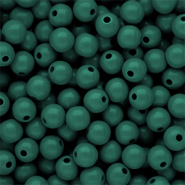 8 mm DQ Acrylperlen shiny Mediterranea green 19-4517 TCX