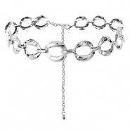 Bauchkettchen Grobes Kettenglied Silver