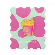 BY31&reg; Anstecker "Fri yay" auf Zierkarte Mint turquoise-multicolour pink-multicolour yellow-gold