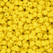 Glasperlen Rocailles 6/0 (4 mm) Yellow