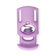Farbiges Zubeh&ouml;r Kordelstopper Rechteck Lilac