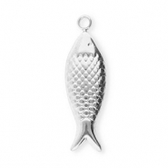 Stainless Steel - Rostfrei Stahl Anhänger Fisch Silver