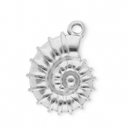 Stainless Steel - Rostfrei Stahl Anhänger Muschel Silver