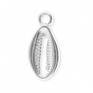 Stainless Steel - Rostfrei Stahl Anhänger Kauri Silver