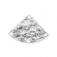 BY31&reg; Rostfreier Edelstahl Schmuckzubeh&ouml;r Zwischenst&uuml;ck L&uuml;fter mit 4 &Ouml;sen Silver