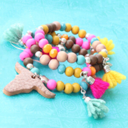 Schmucksets Trendy Quasten Ibiza Style