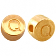 DQ Metall Perlen Buchstabe Q Gold (Nickelfrei)