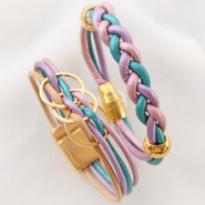 Schmucksets Handgemachte Leder Armbänder 