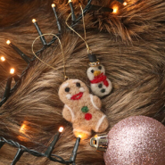 Schmucksets So machen Sie fantastische Weihnachtsanhänger für den Weihnachtsbaum: