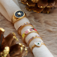 Schmucksets Selbst stylen! Tragfertige, trendige Ringe und Ohrringe aus Messing.
