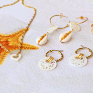Schmucksets Gestalten Sie schicken Schmuck mit Perlmuttanhängern