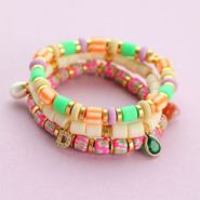 Schmucksets Eine Armbandkollektion mit Polymerperlen gestalten