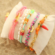 Schmucksets Trendige Armbänder aus Segeltau und Kordeln kreieren
