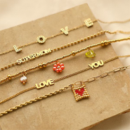 Neu Jetzt shoppen! Edelstahl-Ohrringe und Armbänder