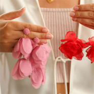 Schmucksets Kombinieren Sie Blumen- und Schleifen-Ohrringe