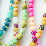 Schmucksets Verspielte Disc-Acrylperlen für frische Designs
