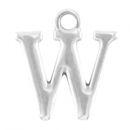 DQ Metall Buchstabenanh&auml;nger W Antik silber (nickelfrei)