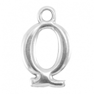 DQ Metall Buchstabenanh&auml;nger Q Antik silber (nickelfrei)