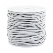 Gef&auml;rbtes Elastikband 1.5mm Light grey